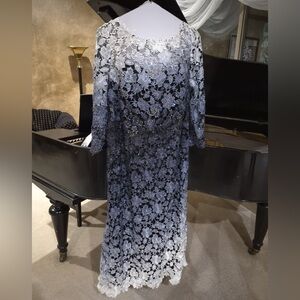 Custom Tailored Ombre Lace Dress